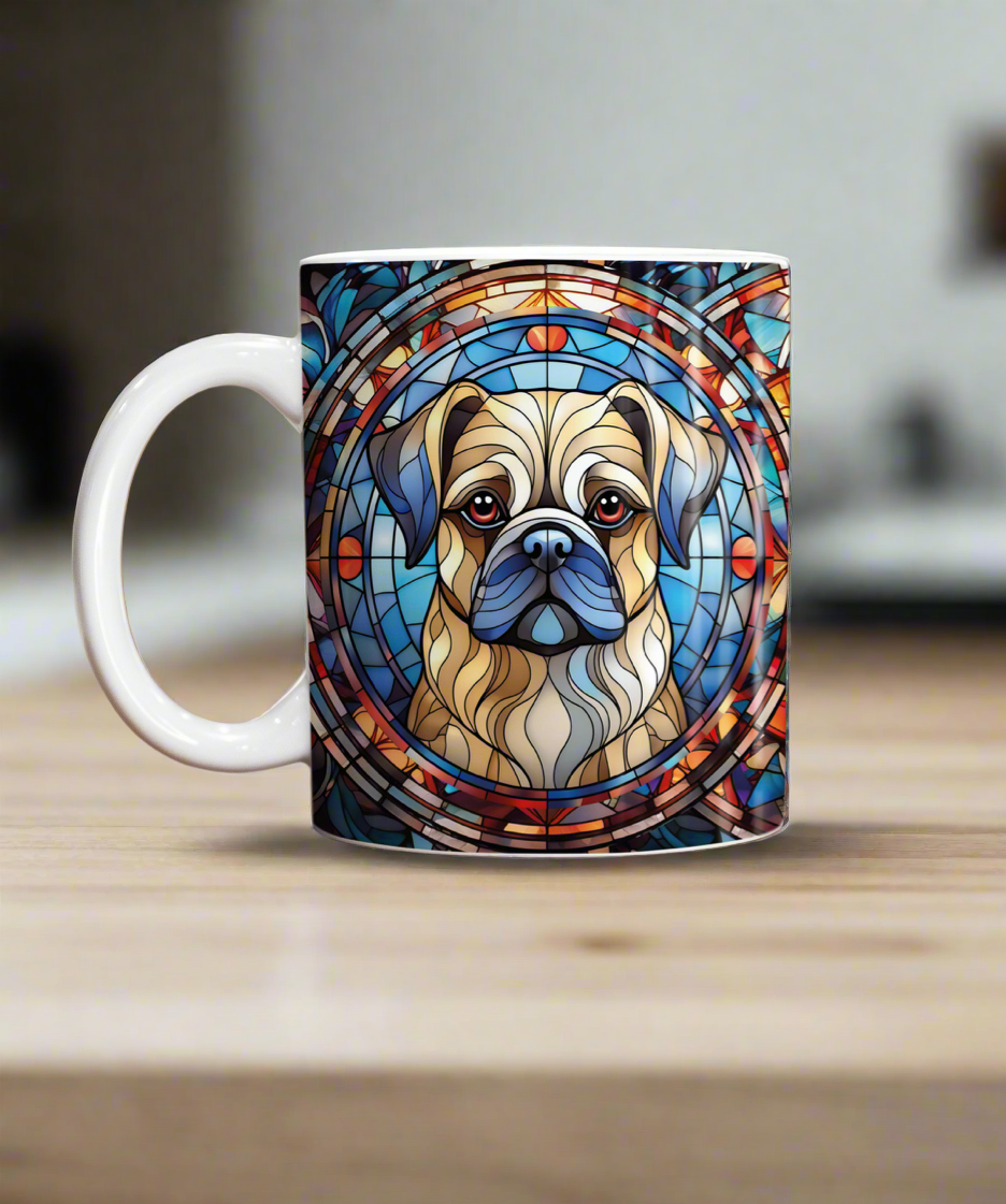 Puggle Suncatcher Artwork Ceramic Mug