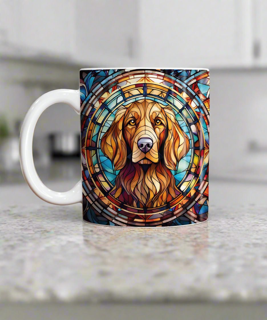 Red Setter Suncatcher Artwork Ceramic Mug