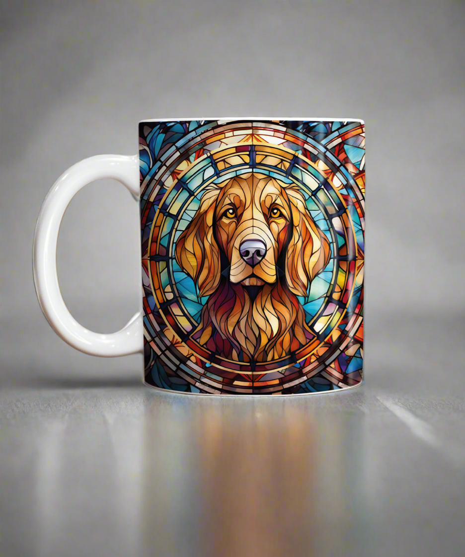 Red Setter Suncatcher Artwork Ceramic Mug