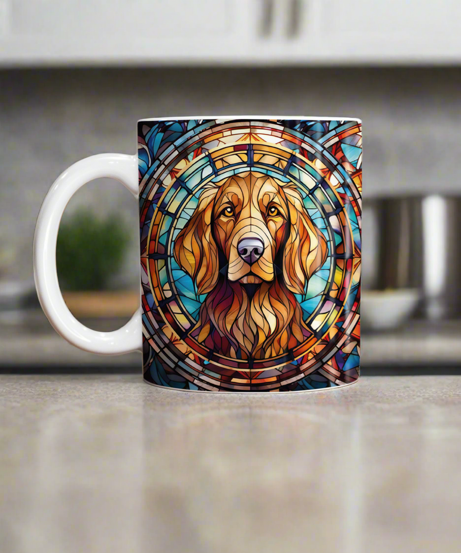 Red Setter Suncatcher Artwork Ceramic Mug