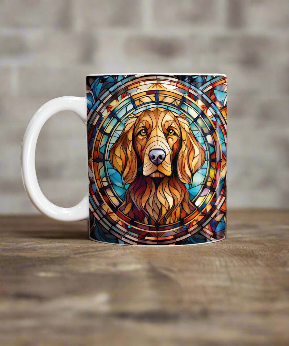 Red Setter Suncatcher Artwork Ceramic Mug