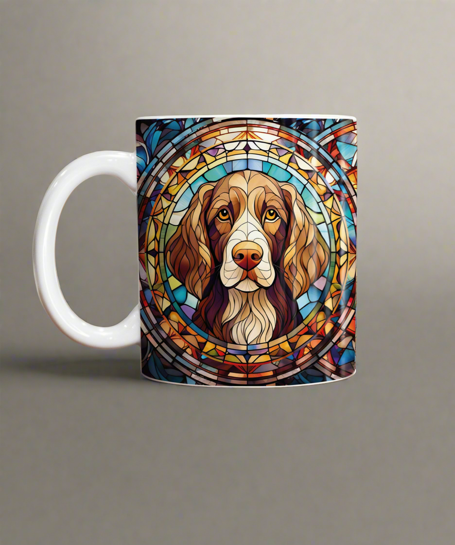 Springer Spaniel Suncatcher Artwork Ceramic Mug