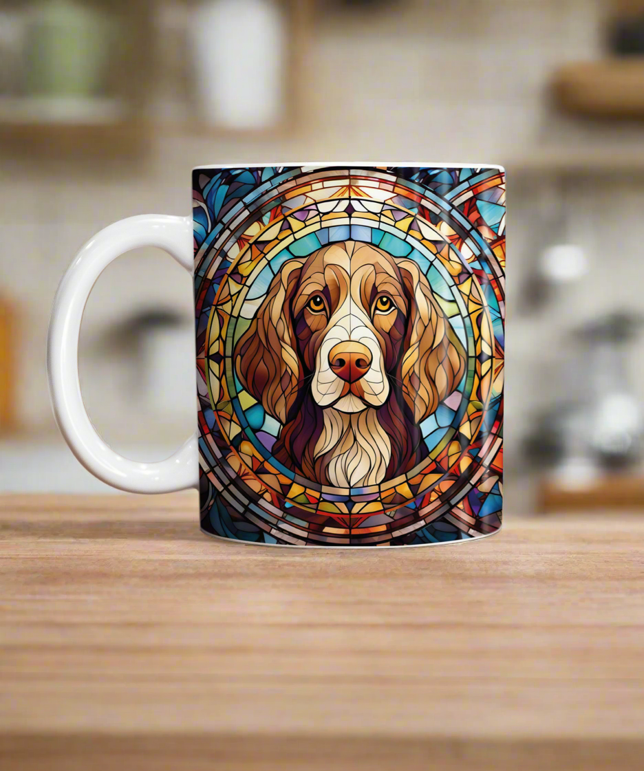 Springer Spaniel Suncatcher Artwork Ceramic Mug