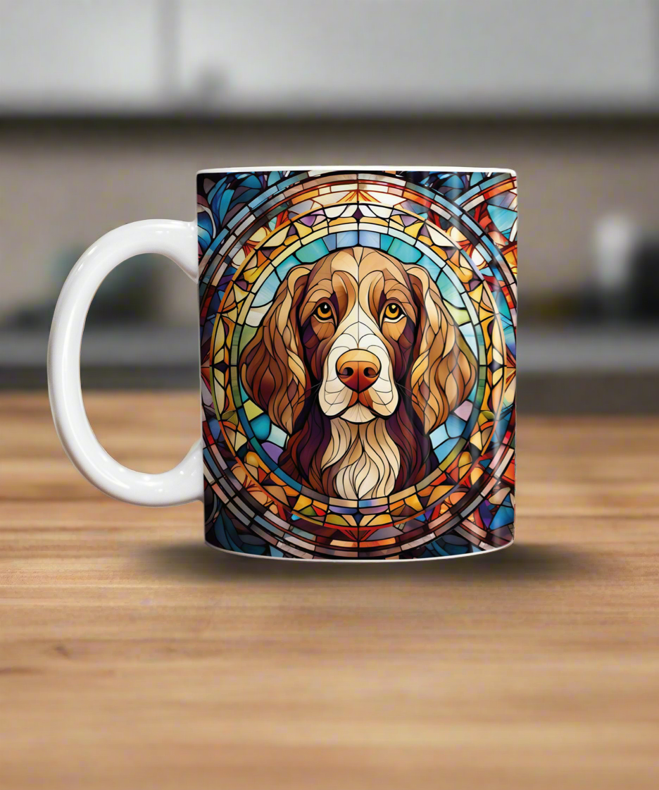 Springer Spaniel Suncatcher Artwork Ceramic Mug