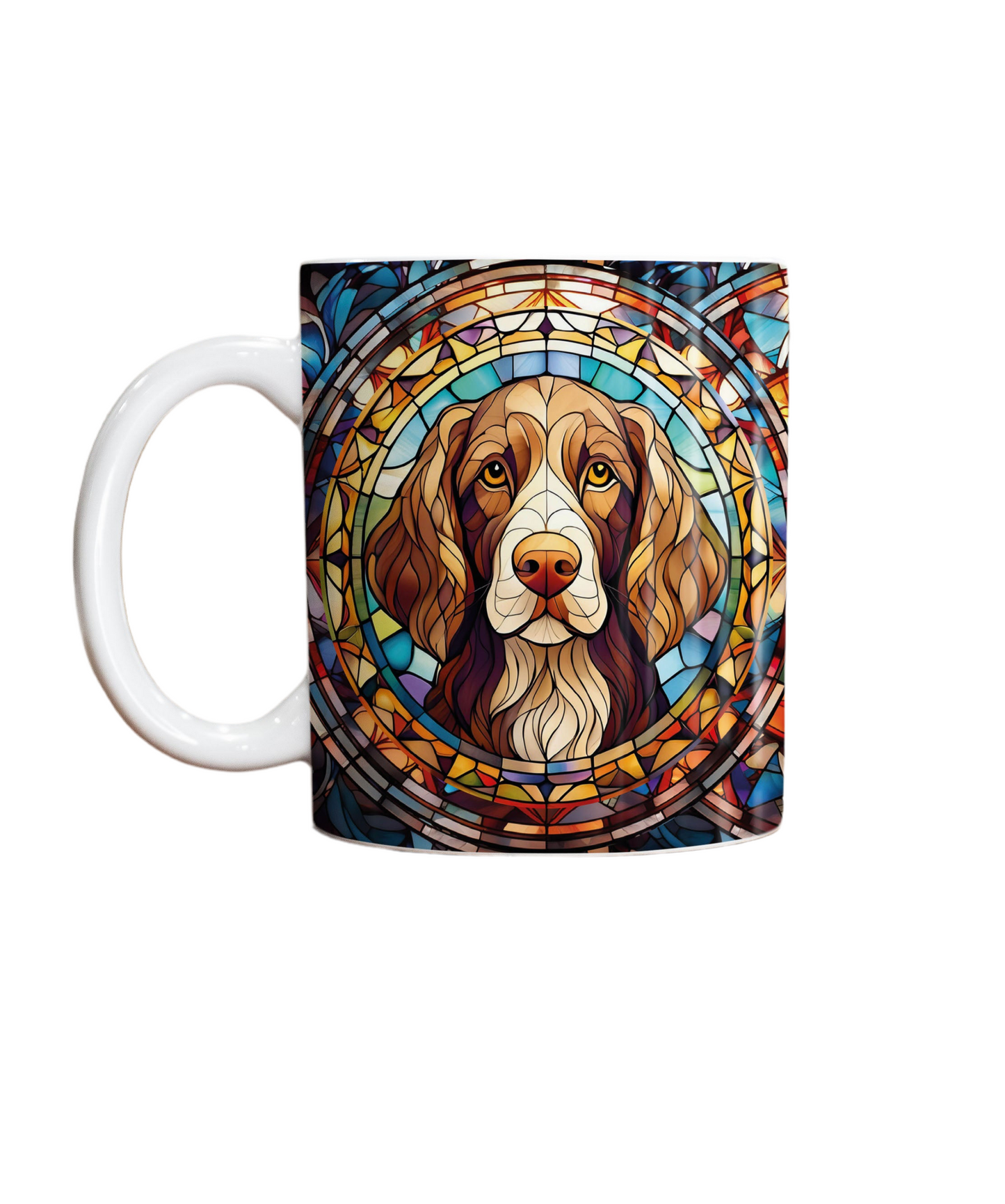 Springer Spaniel Suncatcher Artwork Ceramic Mug