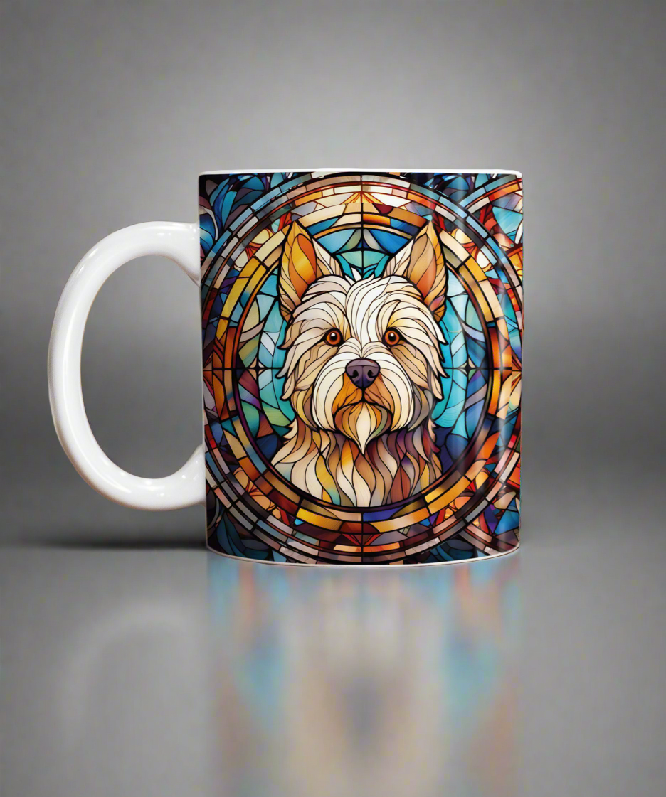 West Highland Terrier Suncatcher Artwork Ceramic Mug