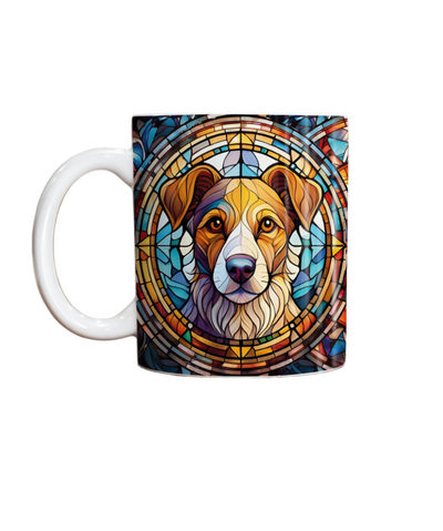 Jack Russell Suncatcher Artwork Ceramic Mug