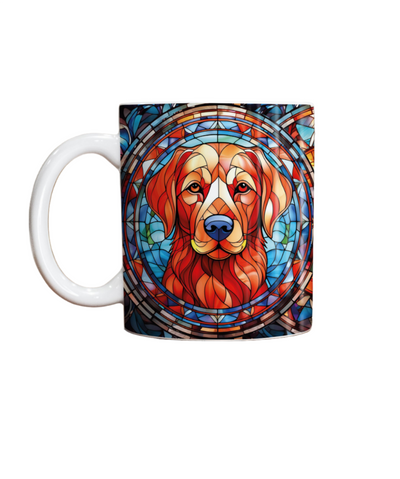 Labrador Fox Red Suncatcher Artwork Ceramic Mug