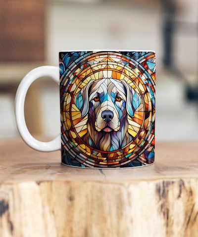 Labrador Silver Suncatcher Artwork Ceramic Mug