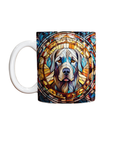 Labrador Silver Suncatcher Artwork Ceramic Mug