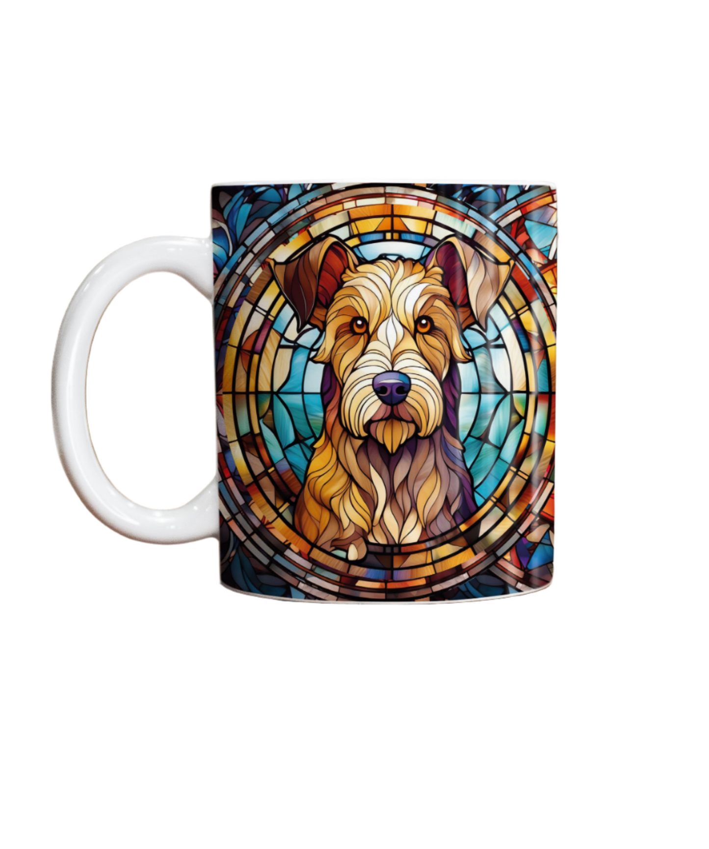 Lakeland Terrier Suncatcher Artwork Ceramic Mug