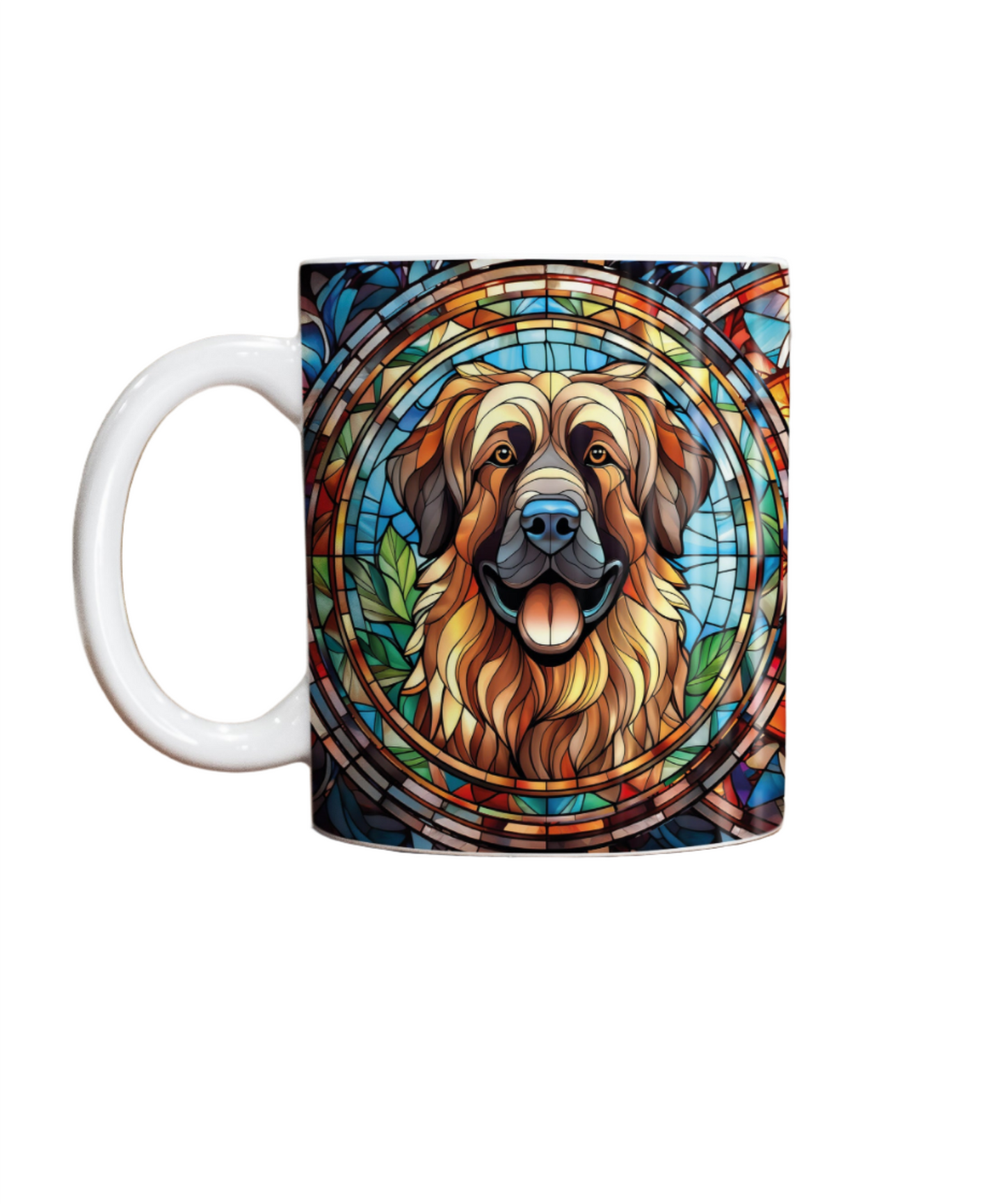 Leonberger Suncatcher Artwork Ceramic Mug