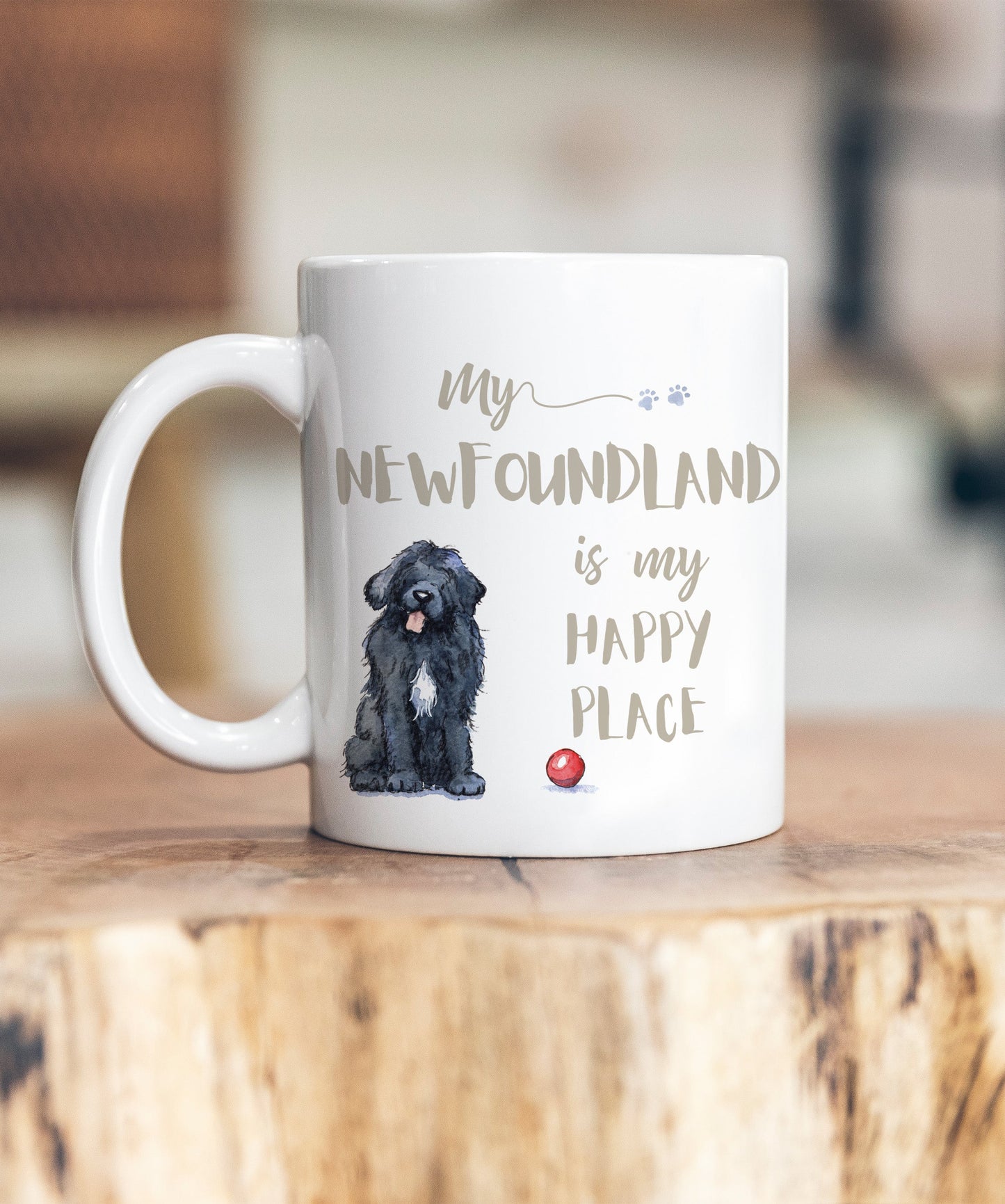 My Happy Place Newfoundland Ceramic Mug