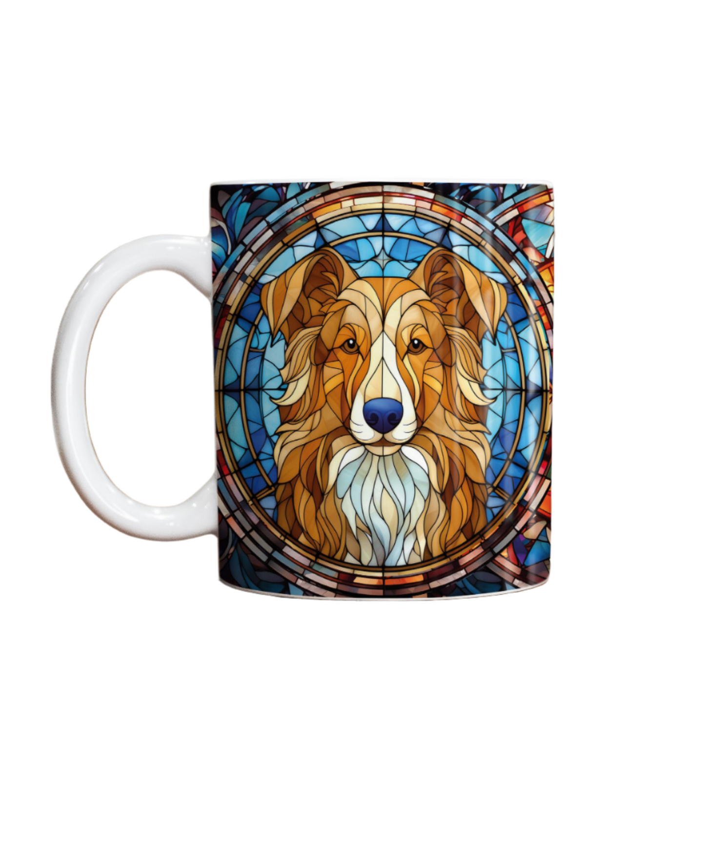 Nova Scotia Duck Tolling Retriever Suncatcher Artwork Ceramic Mug