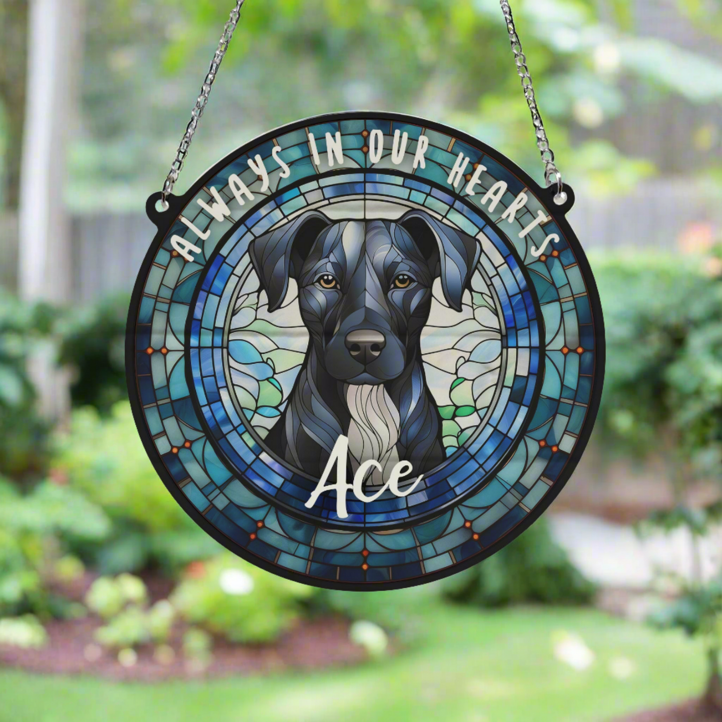 Patterdale Memorial Stained Glass Effect Suncatcher