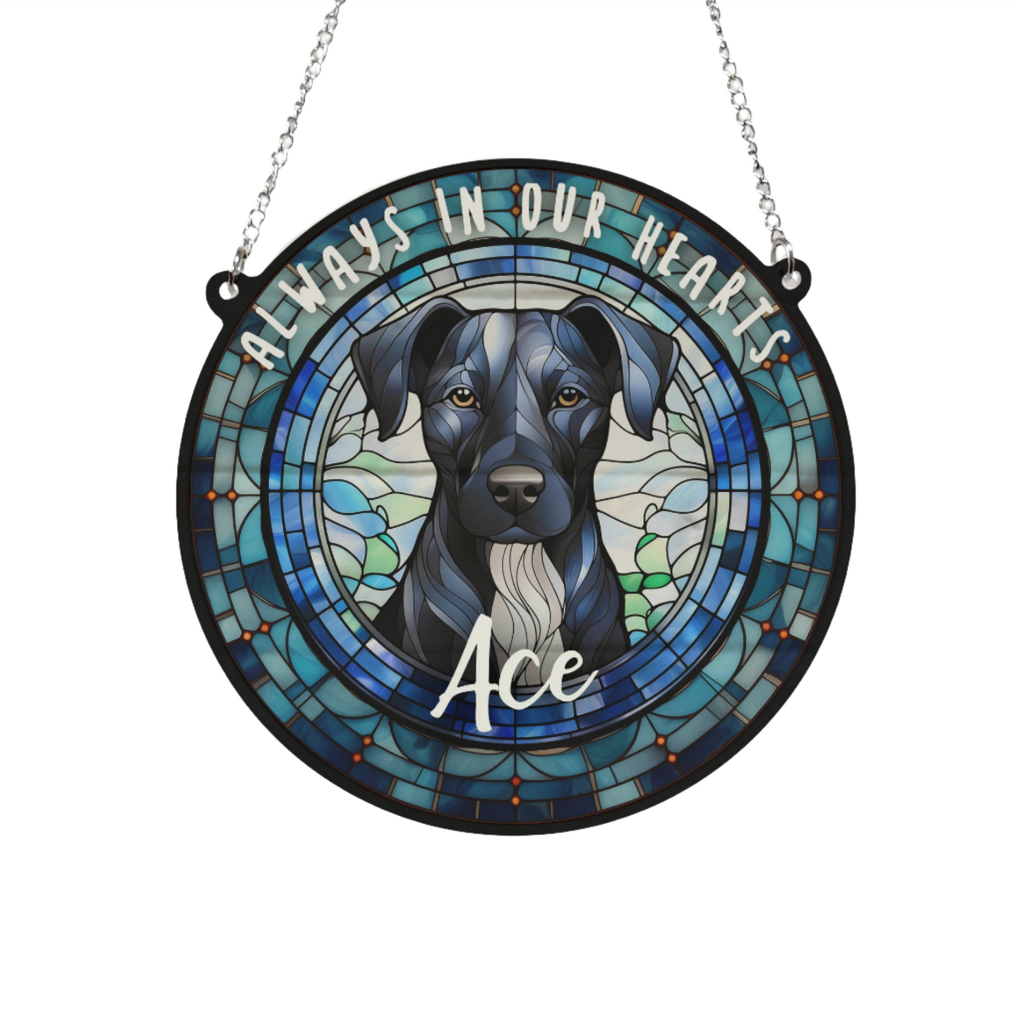 Patterdale Memorial Stained Glass Effect Suncatcher