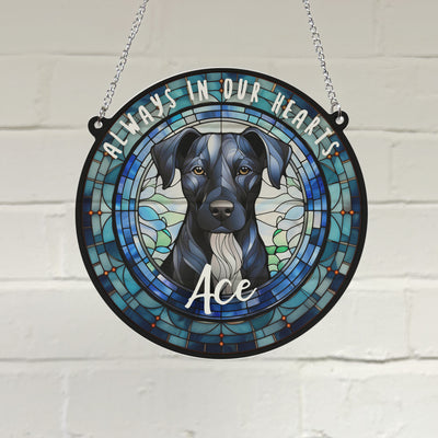 Patterdale Memorial Stained Glass Effect Suncatcher