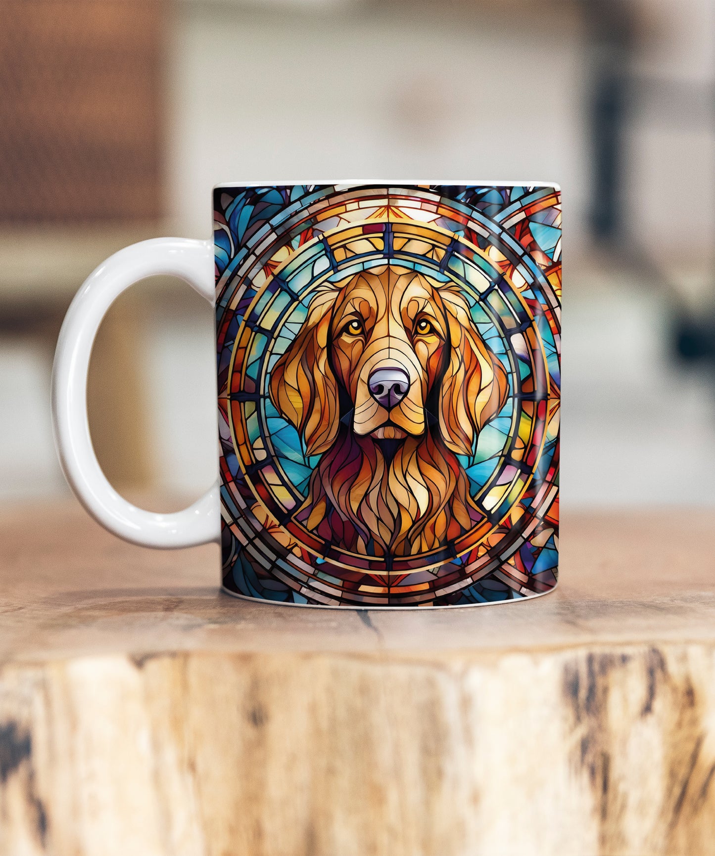 Red Setter Suncatcher Artwork Ceramic Mug