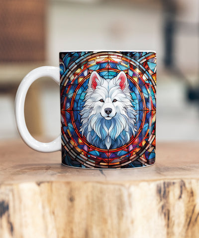 Samoyed Suncatcher Artwork Ceramic Mug