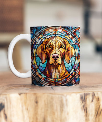 Vizsla Suncatcher Artwork Ceramic Mug