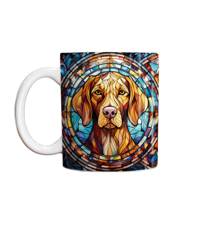 Vizsla Suncatcher Artwork Ceramic Mug