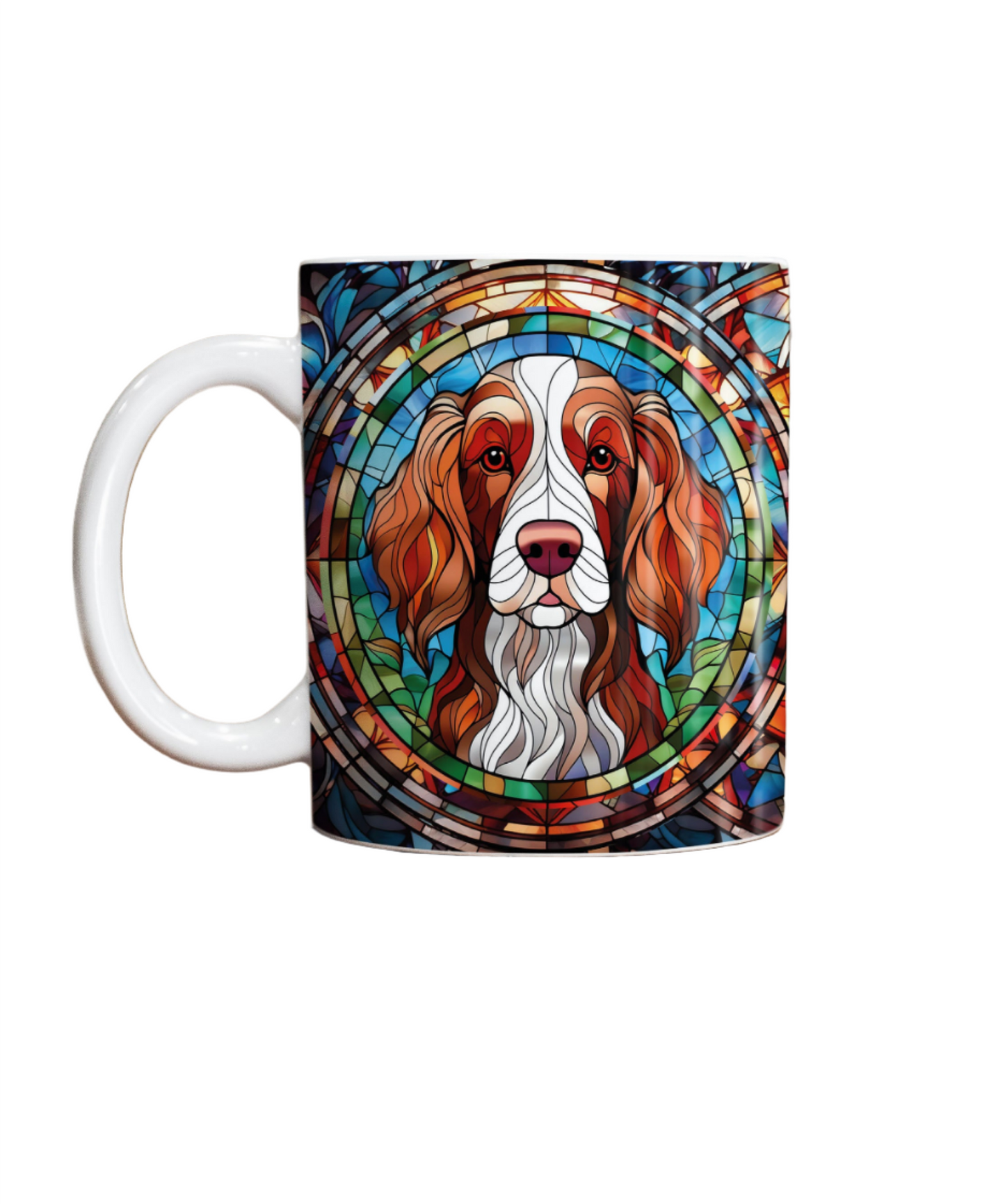 Welsh Springer Suncatcher Artwork Ceramic Mug