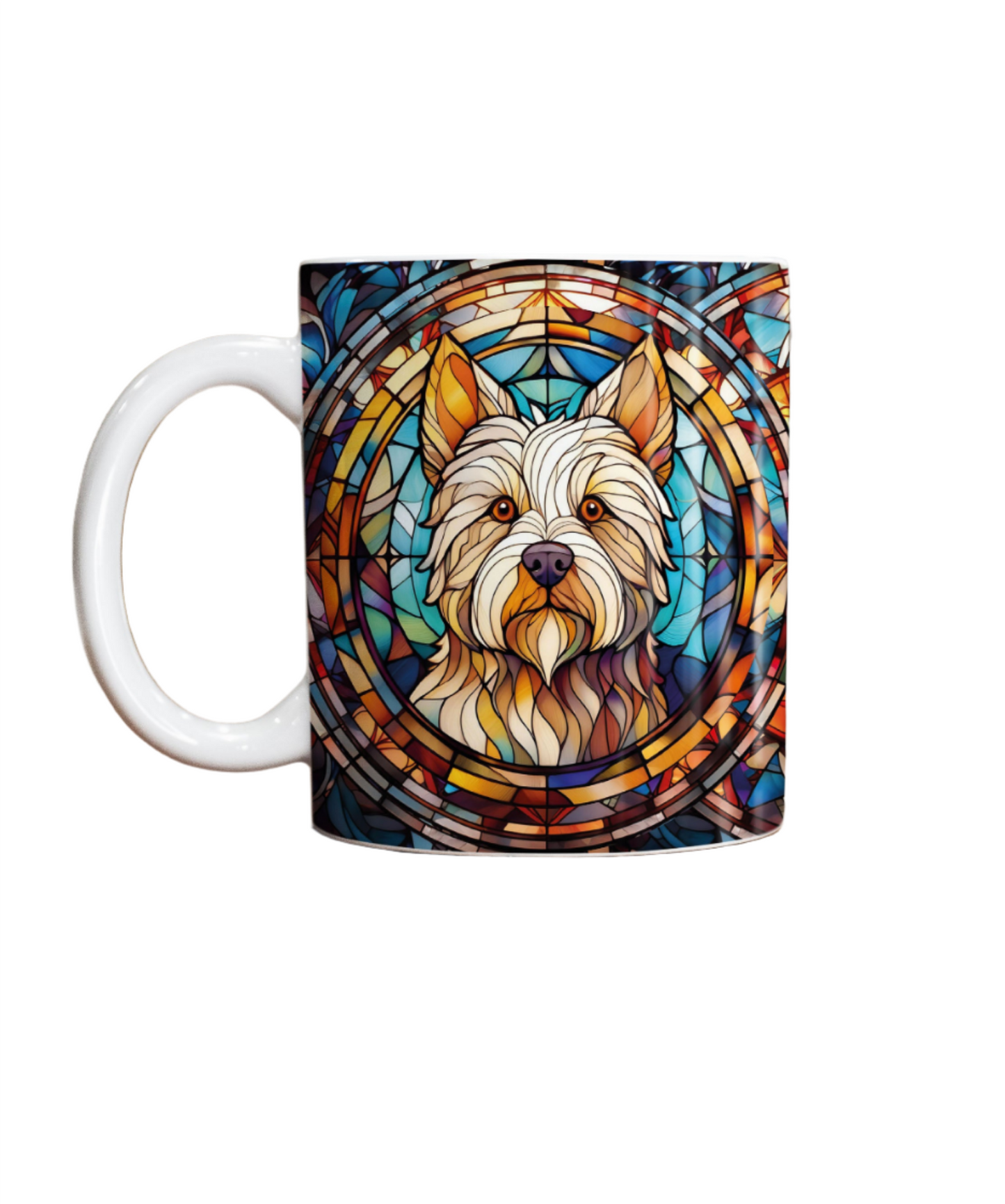 West Highland Terrier Suncatcher Artwork Ceramic Mug