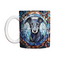 Whippet Black Suncatcher Artwork Ceramic Mug