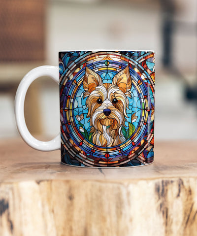 Yorkshire Terrier Suncatcher Artwork Ceramic Mug