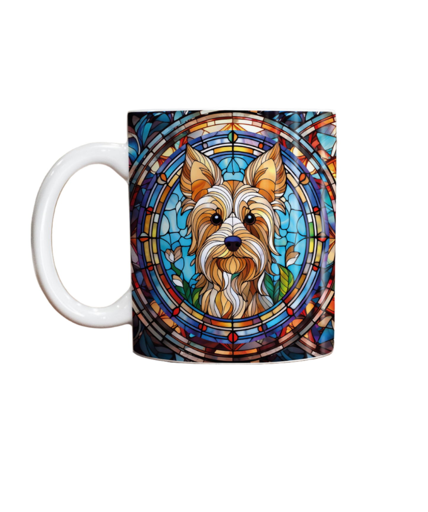 Yorkshire Terrier Suncatcher Artwork Ceramic Mug