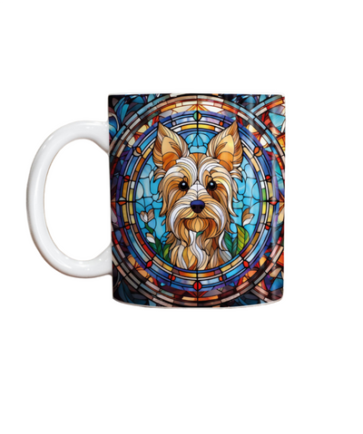 Yorkshire Terrier Suncatcher Artwork Ceramic Mug