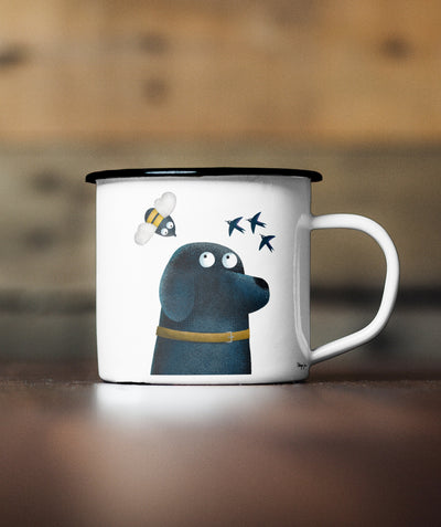 Bumble Bee - Art Enamel Mug