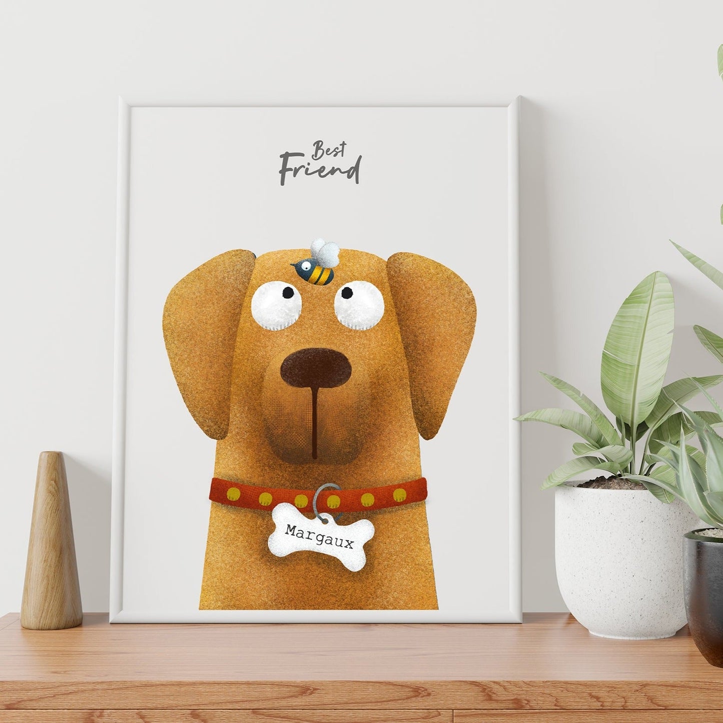 Best Friend - Personalised Pooch Print