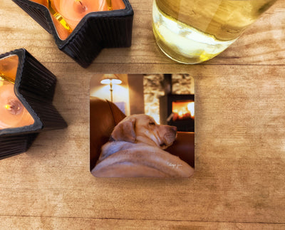 Snuggle Creases Labradorable Coaster